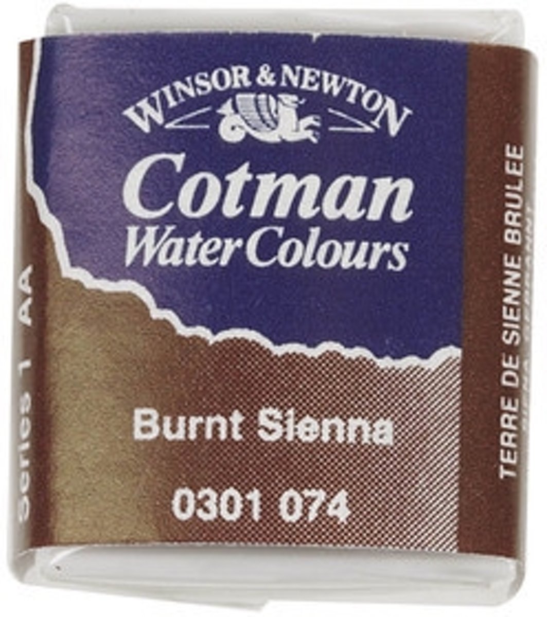 Cotman Aquarelverf, burnt sienna, 1stuk [HOB-34359]